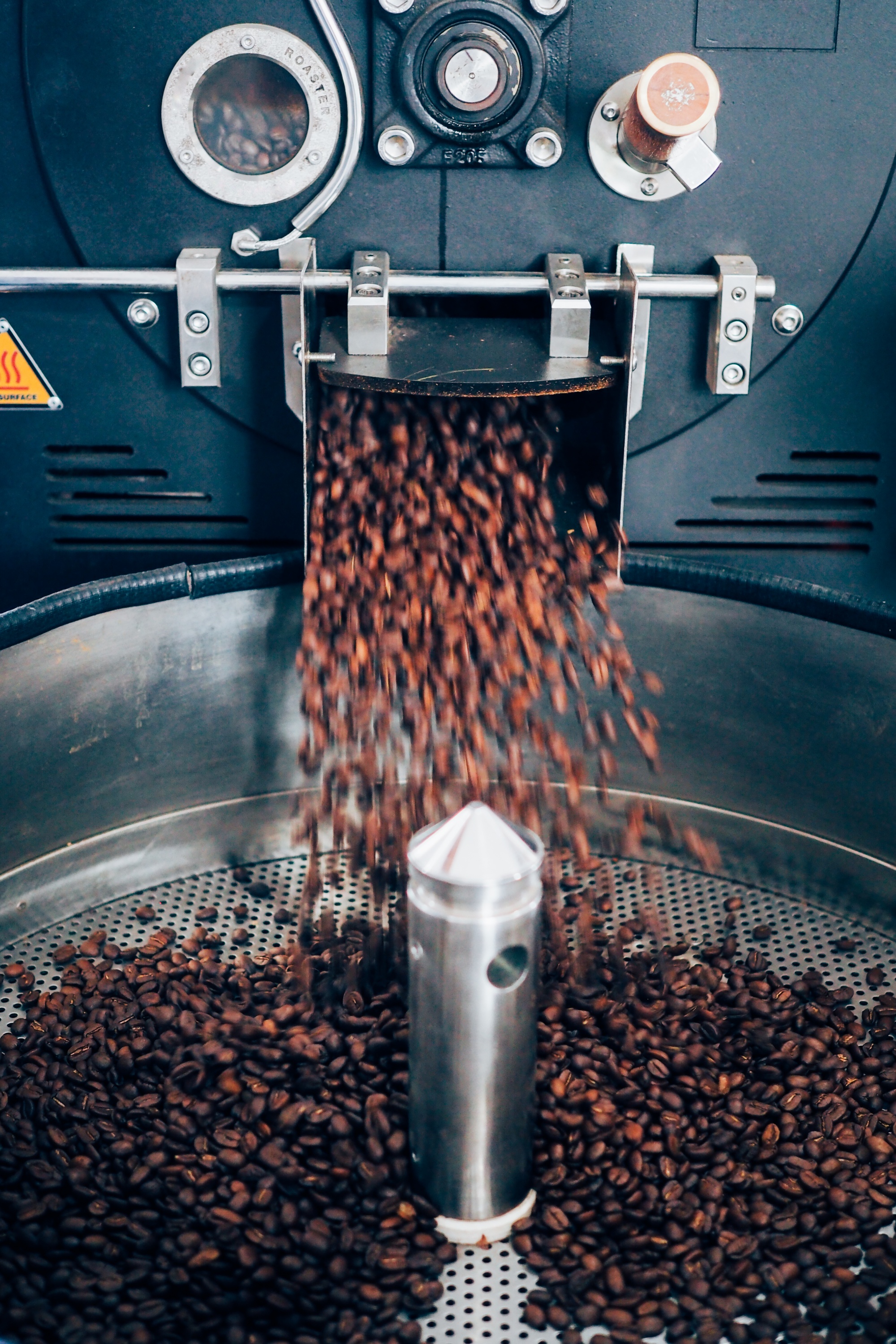 Industrial milling equipment processing grains